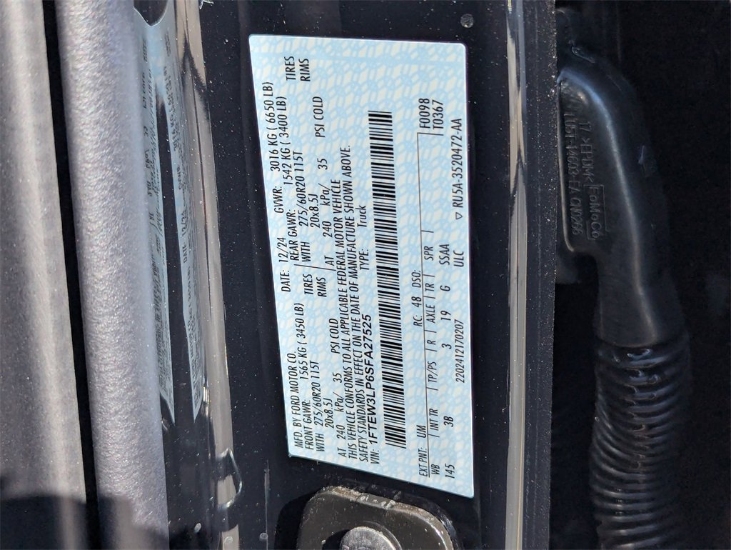 New 2025 Ford F150 XLT w/ Equipment Group 303A High image 15