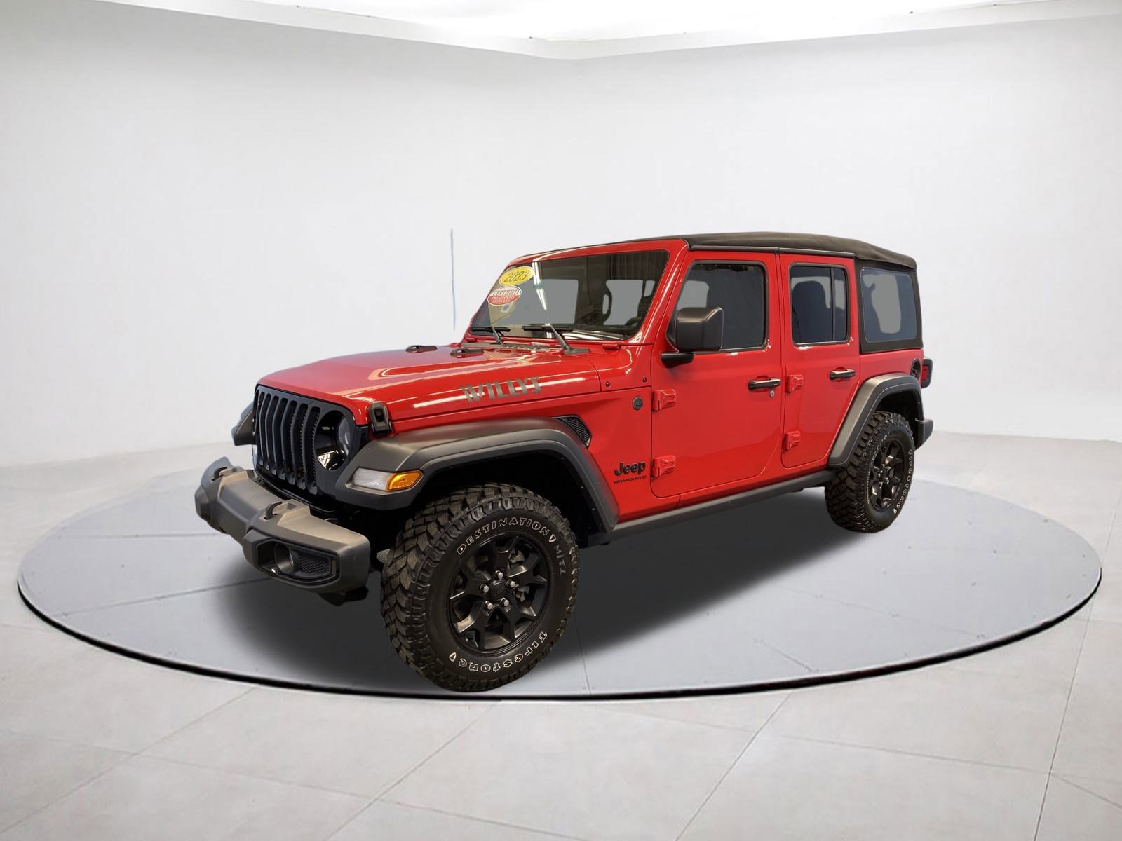 Certified 2023 Jeep Wrangler Willys AWD/4WD image 3