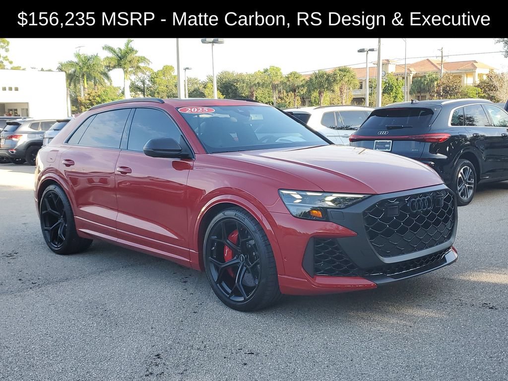 Certified 2025 Audi RS Q8 performance AWD/4WD video 1