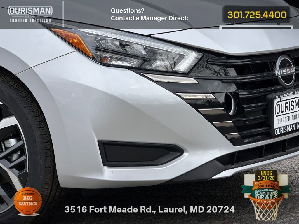 New 2025 Nissan Versa SR w/ Trunk Package video 2