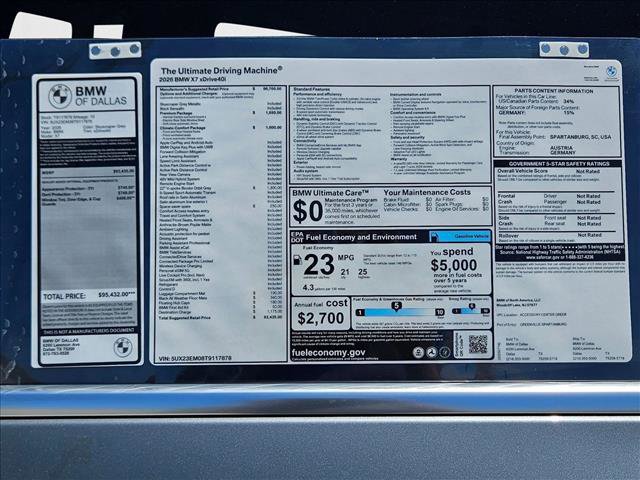 Used 2026 BMW X7 xDrive40i w/ Premium Package image 17