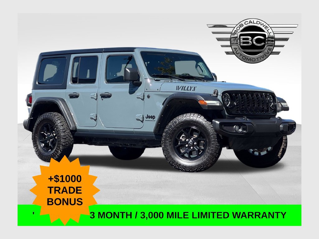 Used 2024 Jeep Wrangler Unlimited Sport