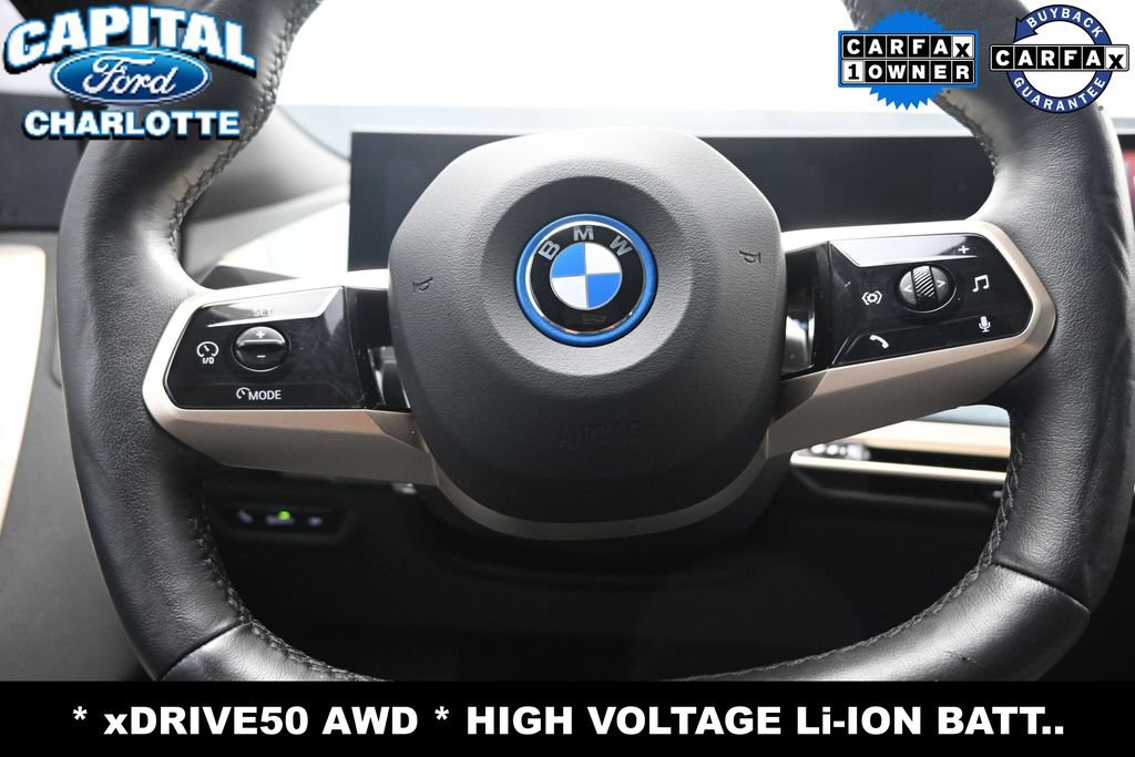 Used 2023 BMW iX xDrive50 w/ Sport Package AWD/4WD image 18