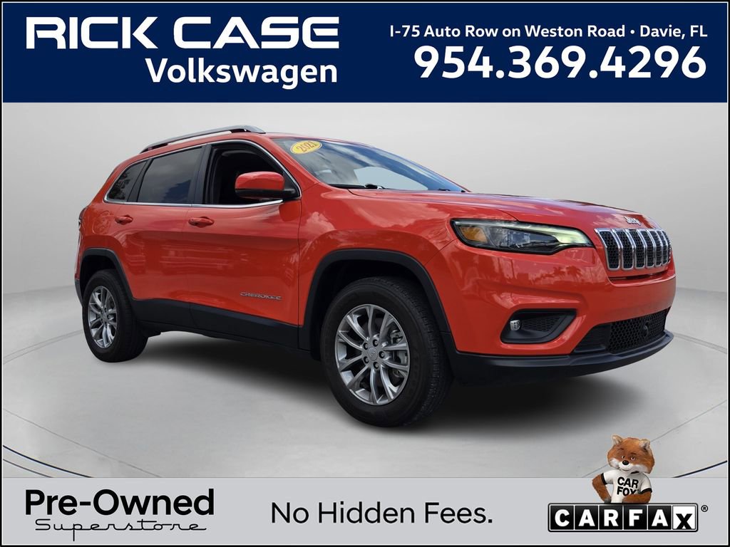 Used 2021 Jeep Cherokee Latitude Lux