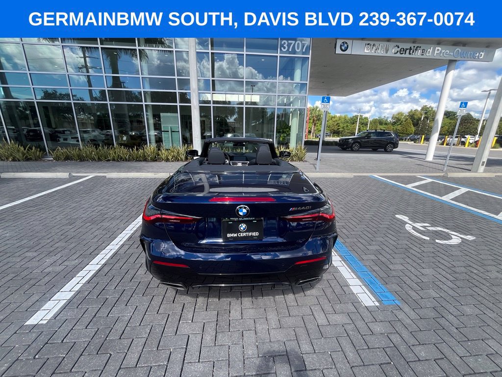 Certified 2023 BMW M440i Convertible w/ Premium Package RWD image 14