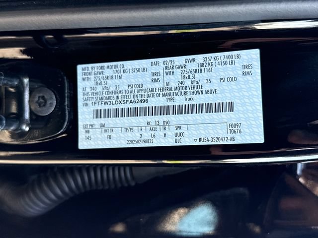 Used 2025 Ford F150 XLT w/ Equipment Group 302A MID AWD/4WD image 23