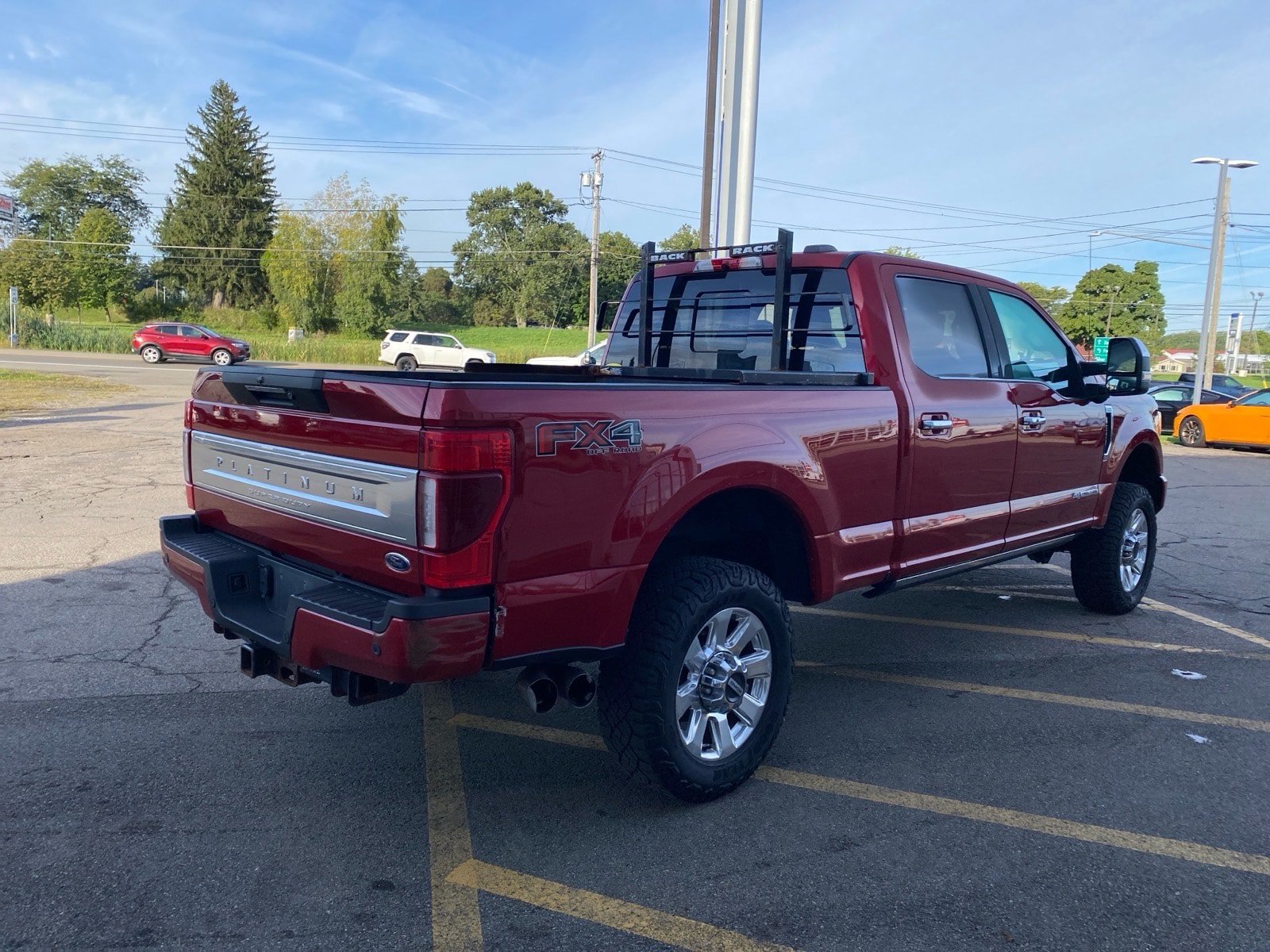 Used 2021 Ford F350 Platinum w/ FX4 Off-Road Package AWD/4WD image 6