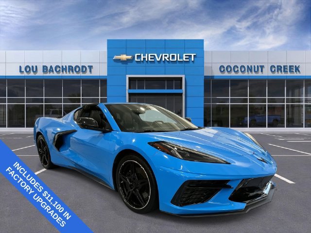 Used 2024 Chevrolet Corvette Stingray Preferred Cpe w/ Z51 Performance Package RWD image 1