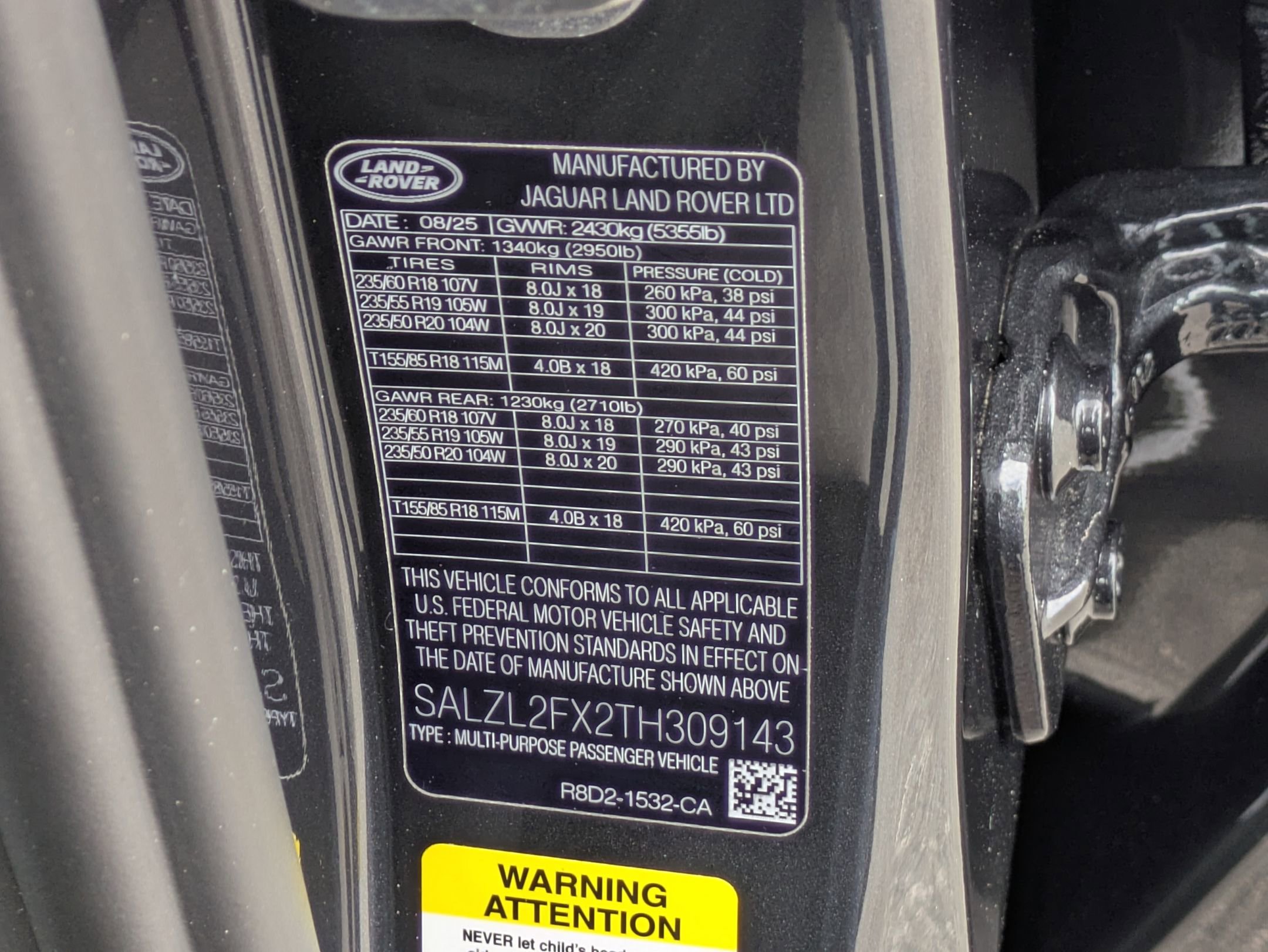 New 2026 Land Rover Range Rover Evoque Dynamic SE image 35