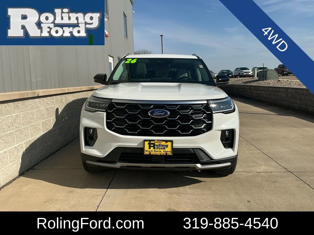 New 2026 Ford Explorer Platinum w/ LUX Leather Package AWD/4WD image 4