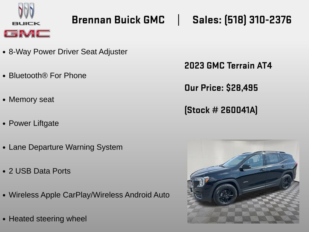 Certified 2023 GMC Terrain AT4 AWD/4WD image 12