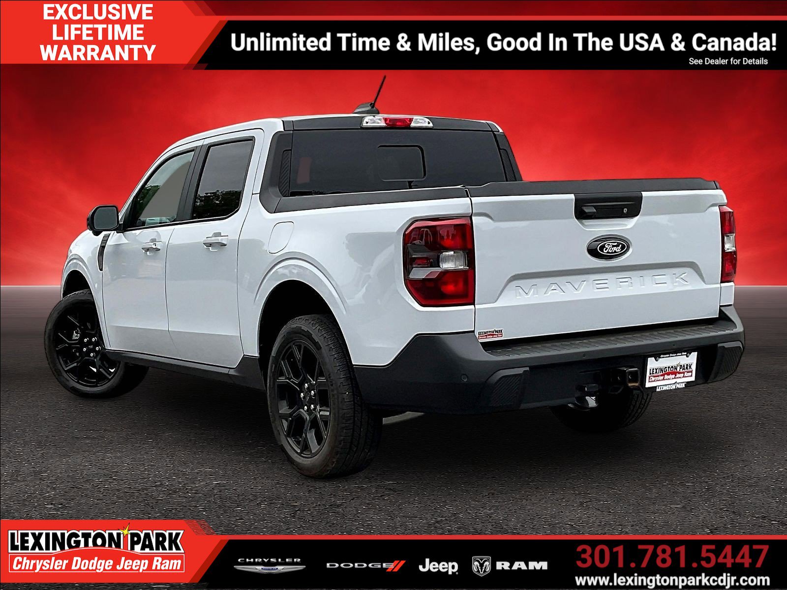 Used 2025 Ford Maverick Lariat w/ Black Appearance Package AWD/4WD image 4