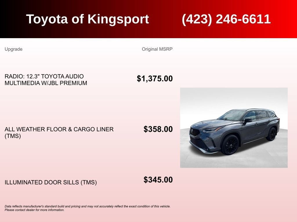 Used 2024 Toyota Highlander XSE AWD/4WD image 3