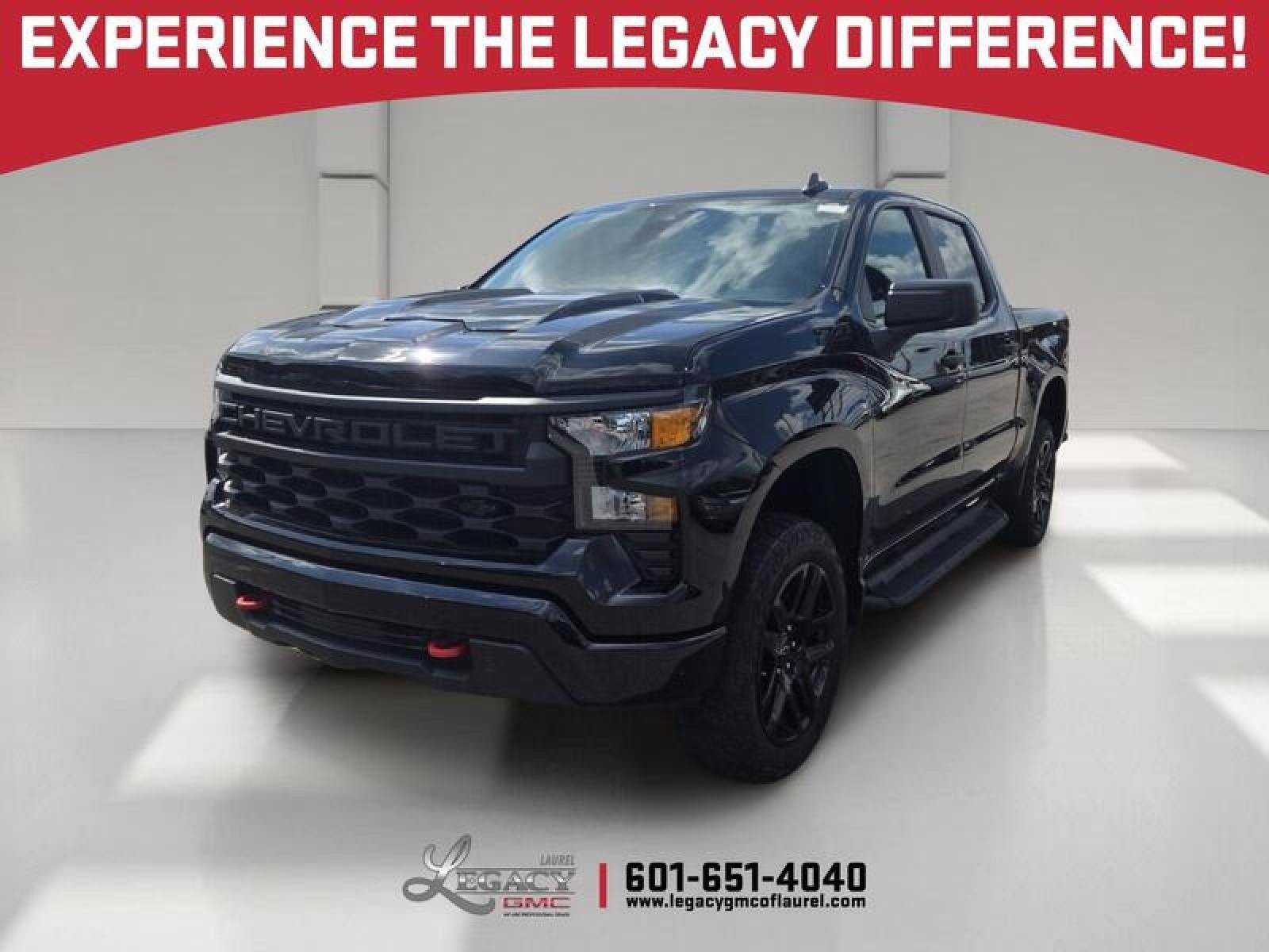 Used 2023 Chevrolet Silverado 1500 Custom Trail Boss w/ LPO, Dark Essentials Package
