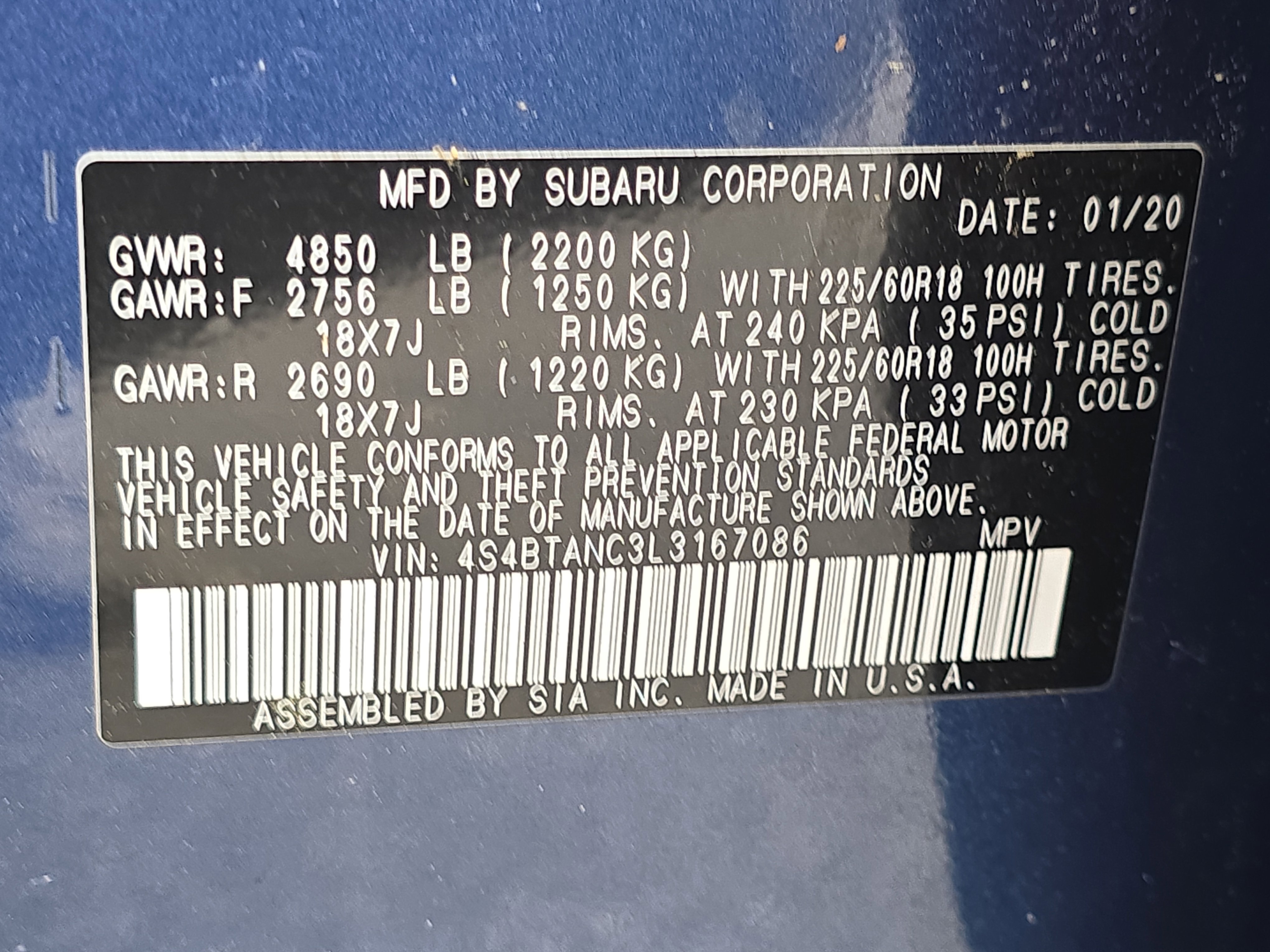 Used 2020 Subaru Outback Limited w/ Popular Package #2 AWD/4WD image 35