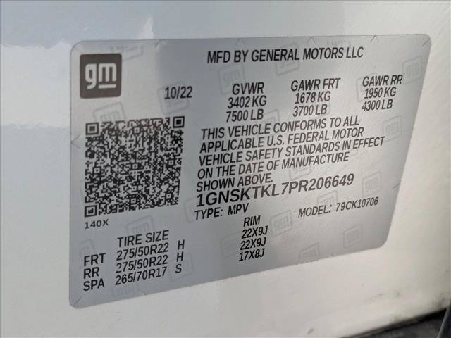 Used 2023 Chevrolet Tahoe High Country AWD/4WD image 16