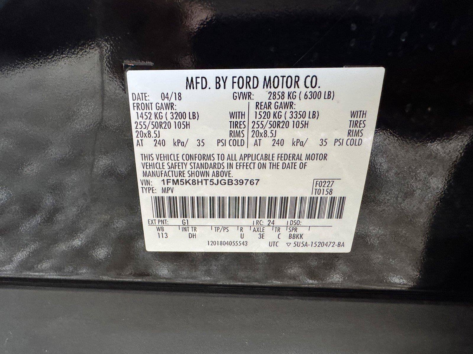 Used 2018 Ford Explorer Platinum AWD/4WD image 51