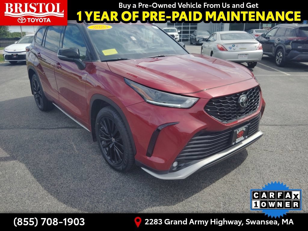 Used 2023 Toyota Highlander XSE AWD/4WD image 1