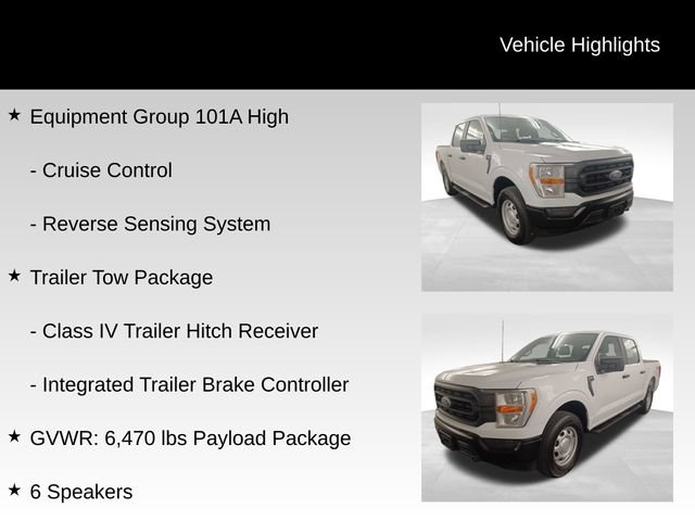 Used 2022 Ford F150 XL w/ Trailer Tow Package AWD/4WD image 5