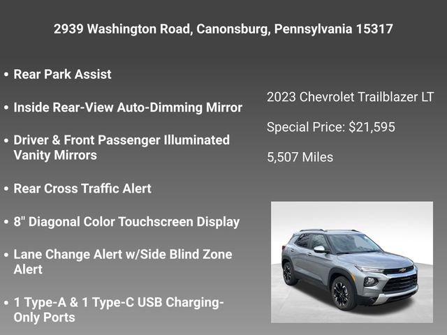 Certified 2023 Chevrolet TrailBlazer LT w/ Convenience Package FWD image 15