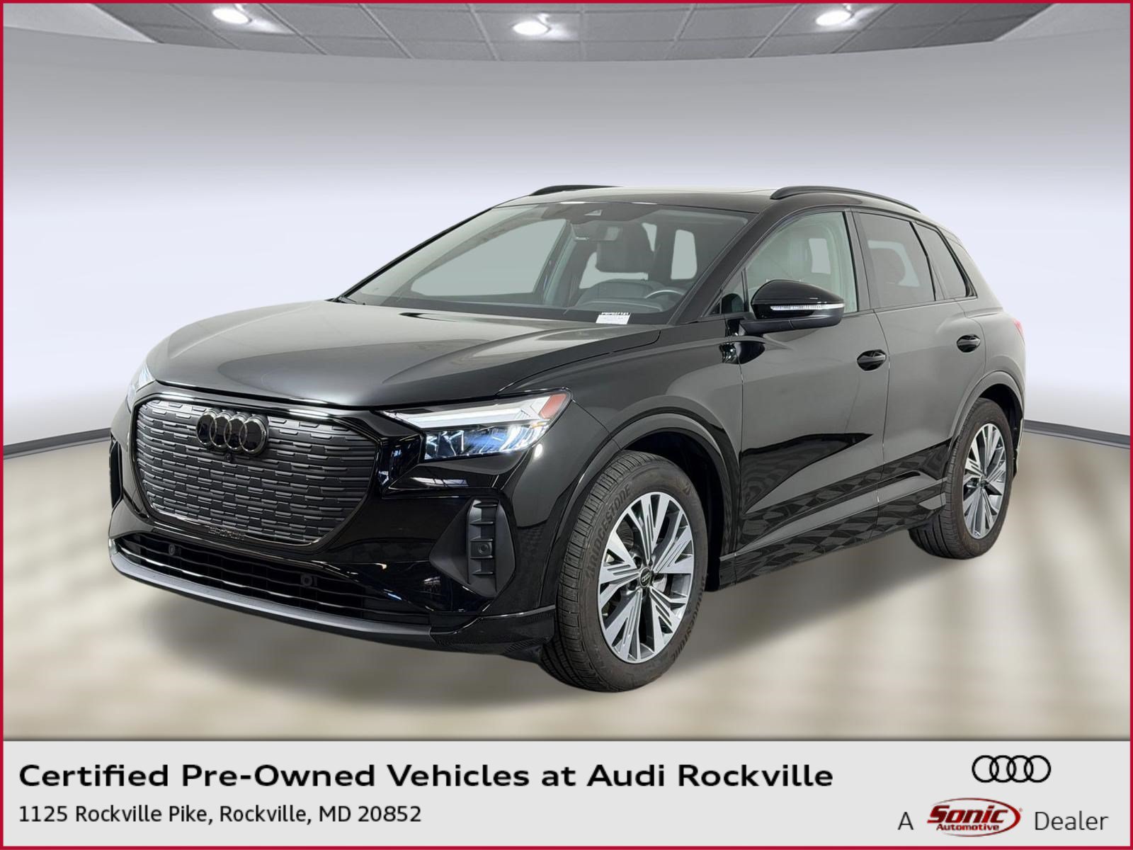 Certified 2025 Audi Q4 e-tron Premium w/ Convenience Package RWD image 1