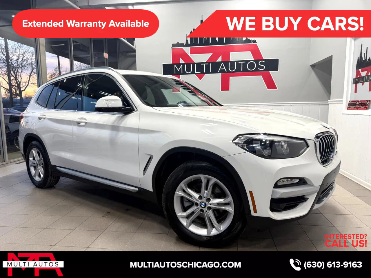 Used 2019 BMW X3 xDrive30i image 2