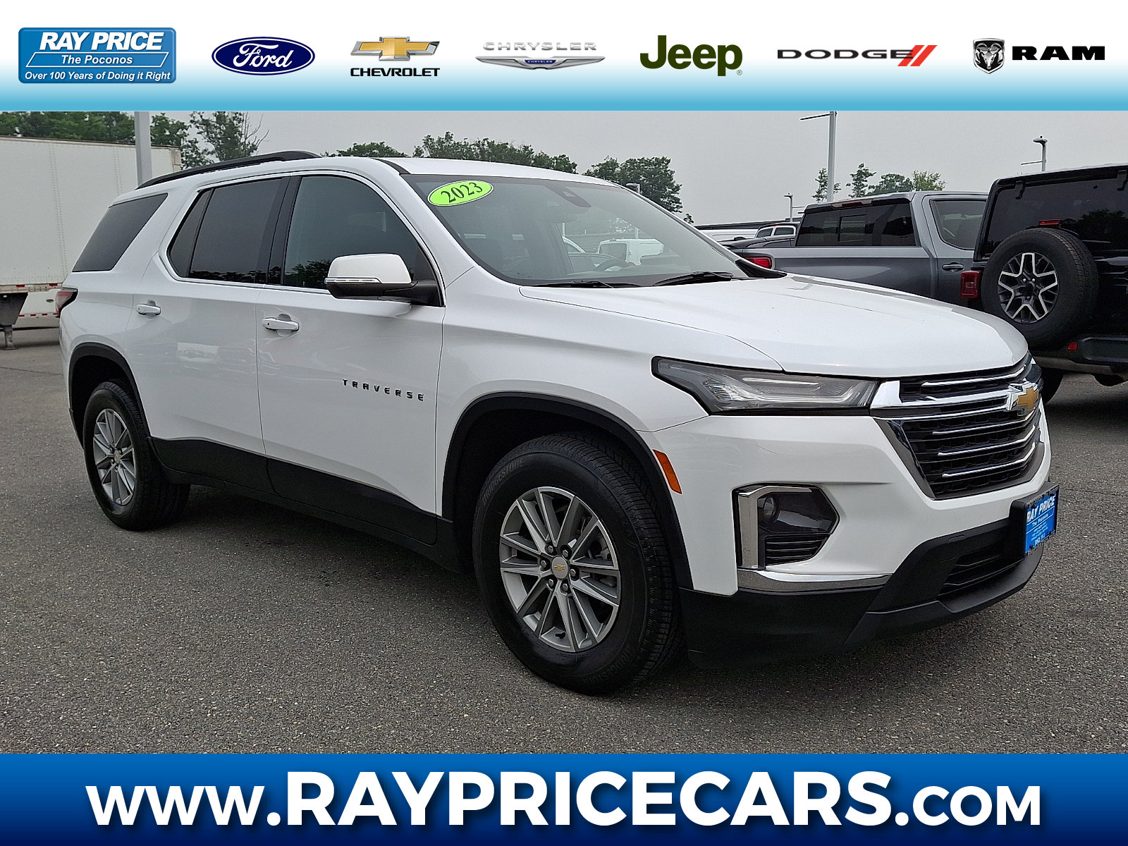 Certified 2023 Chevrolet Traverse LT