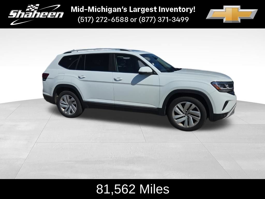 Used 2021 Volkswagen Atlas SEL AWD/4WD image 2