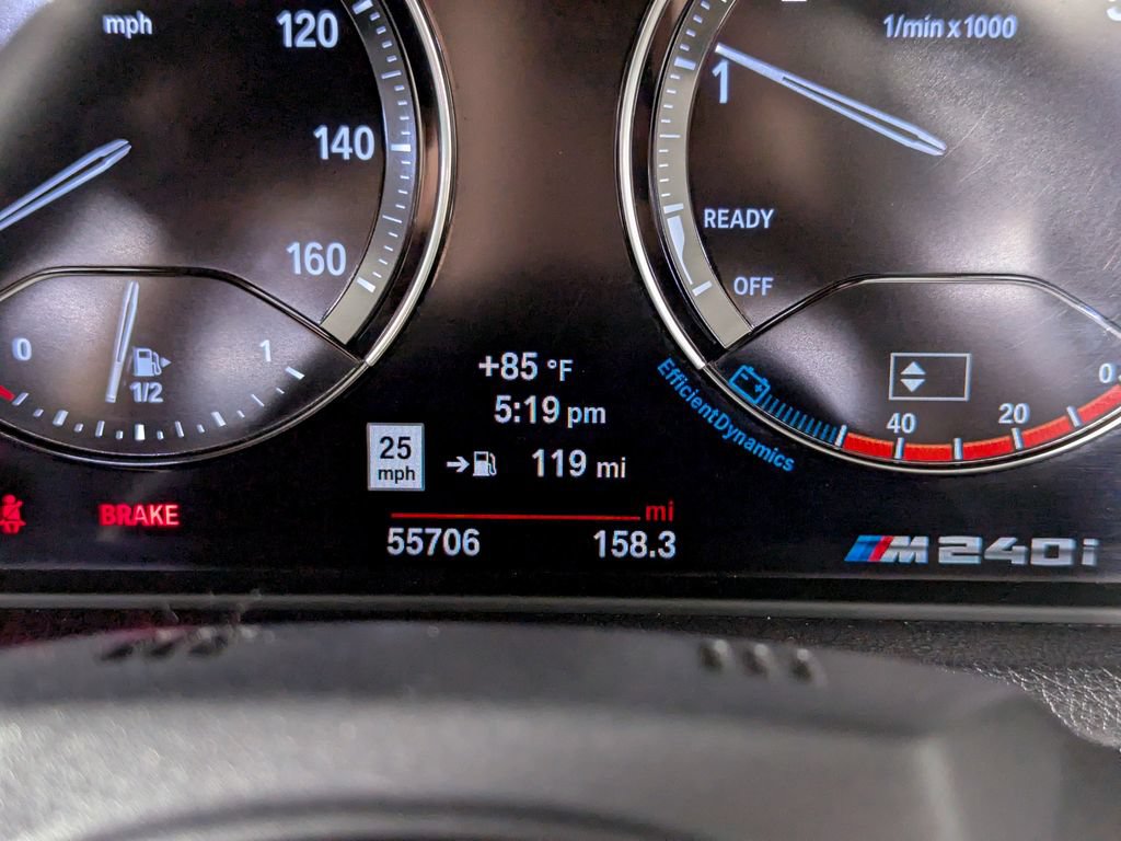 Used 2020 BMW M240i Convertible w/ Premium Package RWD image 33