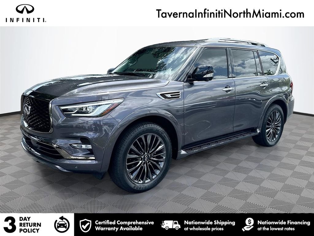 Used 2023 INFINITI QX80 Premium Select w/ Cargo Package RWD image 1