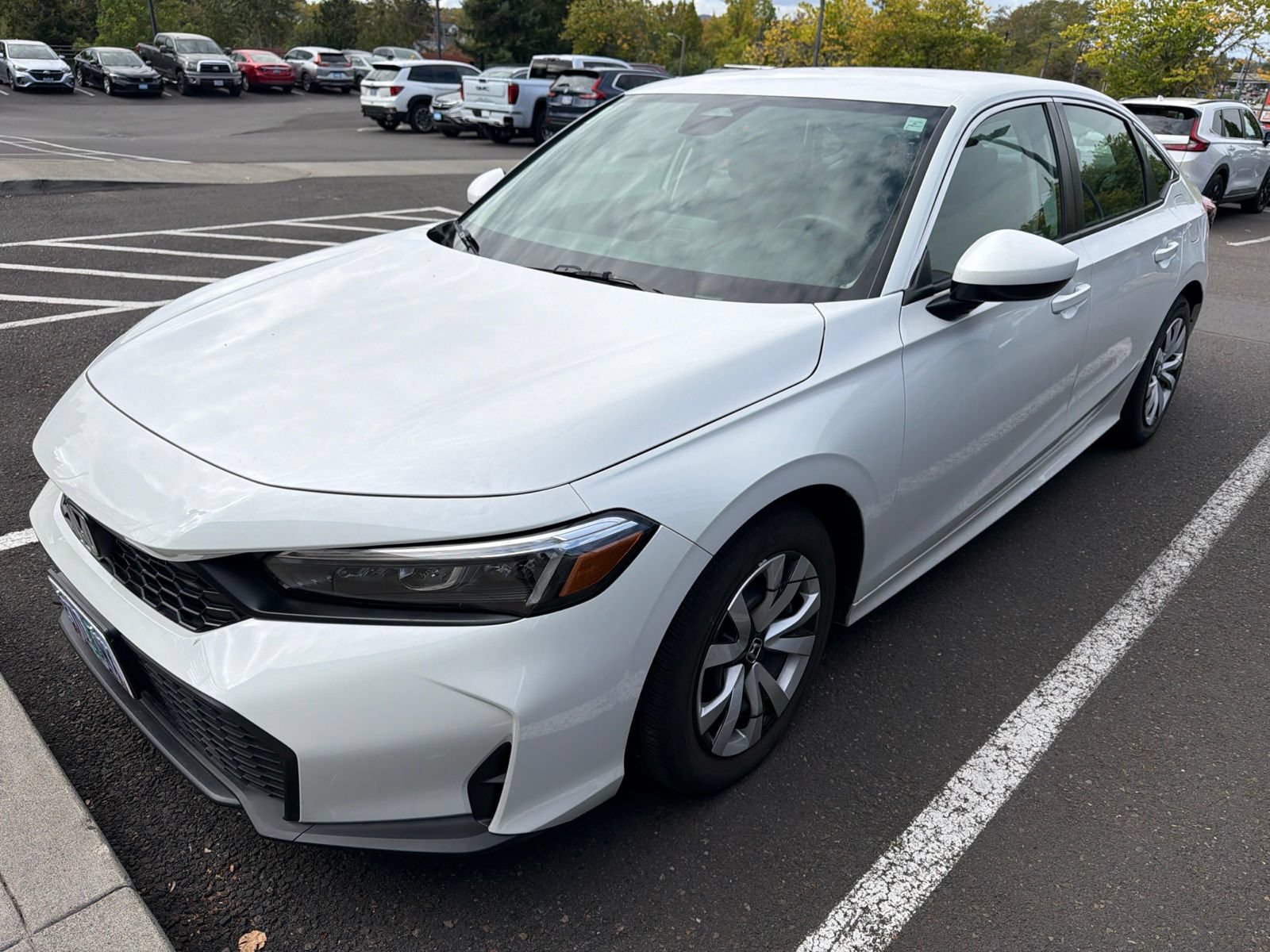 Used 2025 Honda Civic LX image 1