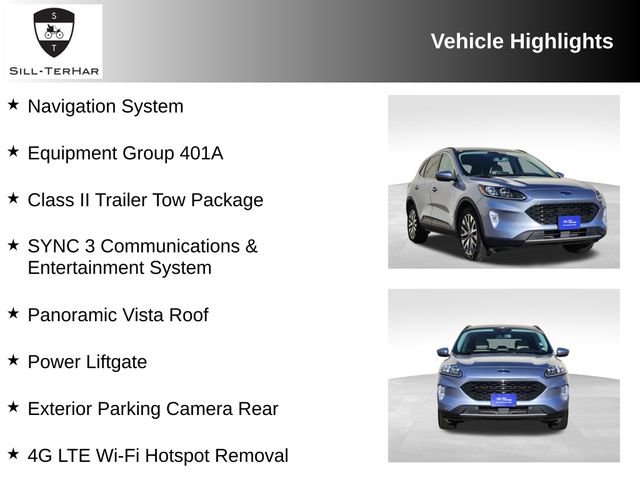 Certified 2022 Ford Escape Titanium w/ Class II Trailer Tow Package image 4