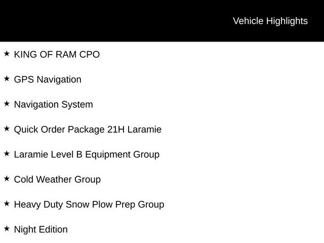 Used 2024 RAM 3500 Laramie w/ Night Edition AWD/4WD image 5