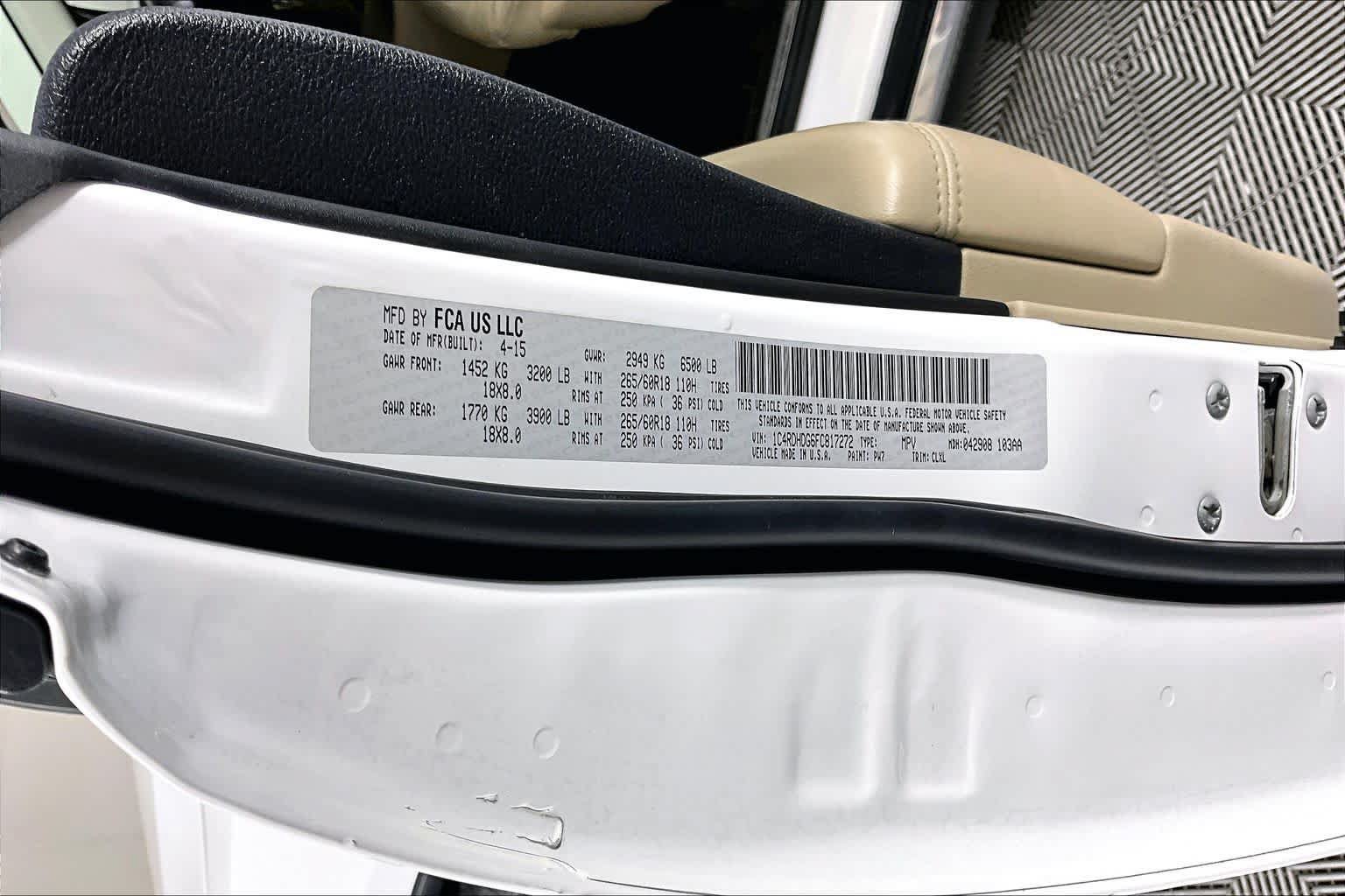 Used 2015 Dodge Durango Limited w/ Nav & Power Liftgate Group RWD image 33