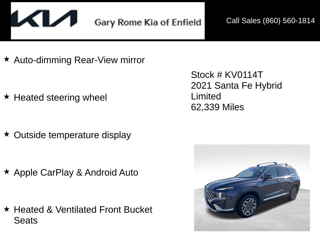 Used 2021 Hyundai Santa Fe Limited AWD/4WD image 26