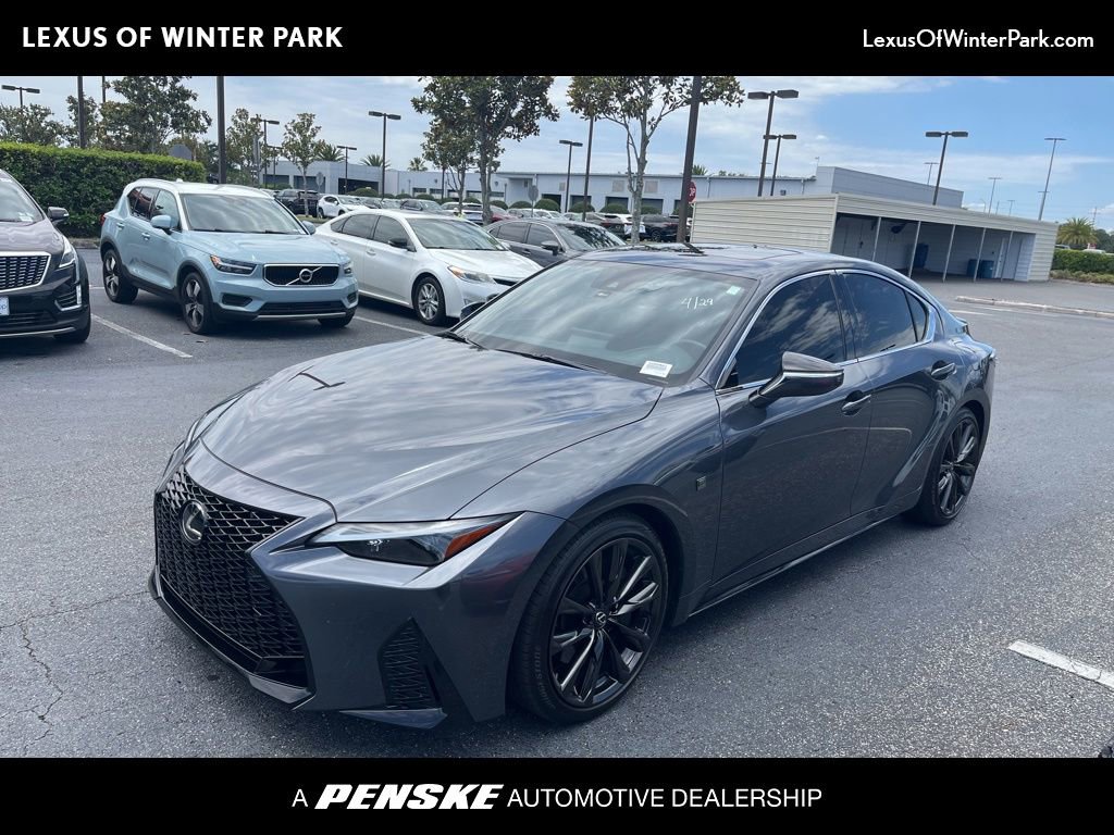 Used 2025 Lexus IS 350 F Sport w/ Accessory Package RWD image 1