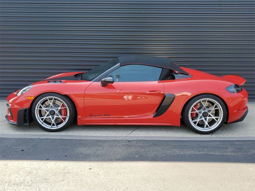 Used 2025 Porsche 718 Boxster Spyder RS image 2