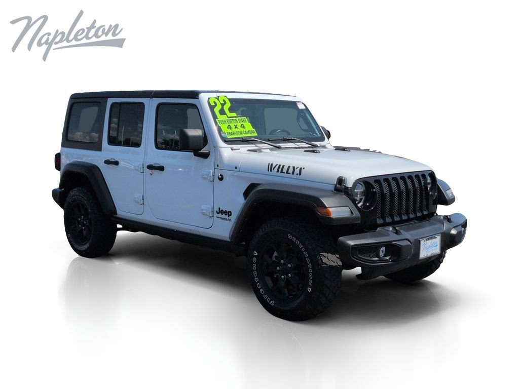 Used 2022 Jeep Wrangler Unlimited Sport AWD/4WD image 8