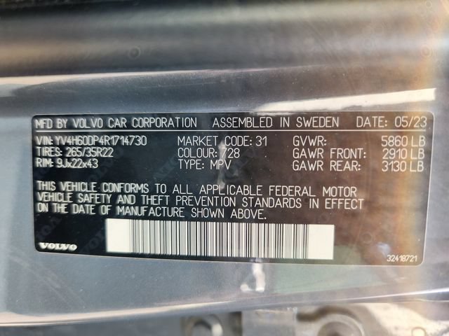 Certified 2024 Volvo XC60 T8 Polestar AWD/4WD image 26