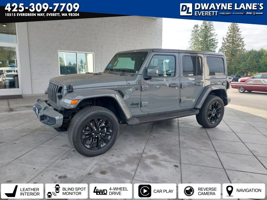 Used 2022 Jeep Wrangler Unlimited Sahara image 1
