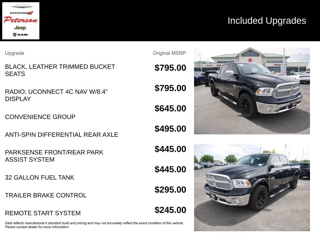 Used 2018 RAM 1500 Laramie w/ Convenience Group AWD/4WD image 13