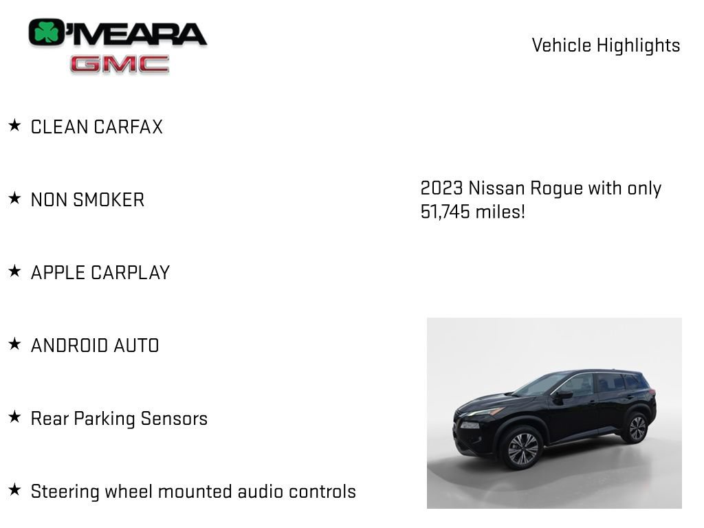 Used 2023 Nissan Rogue SV AWD/4WD image 7
