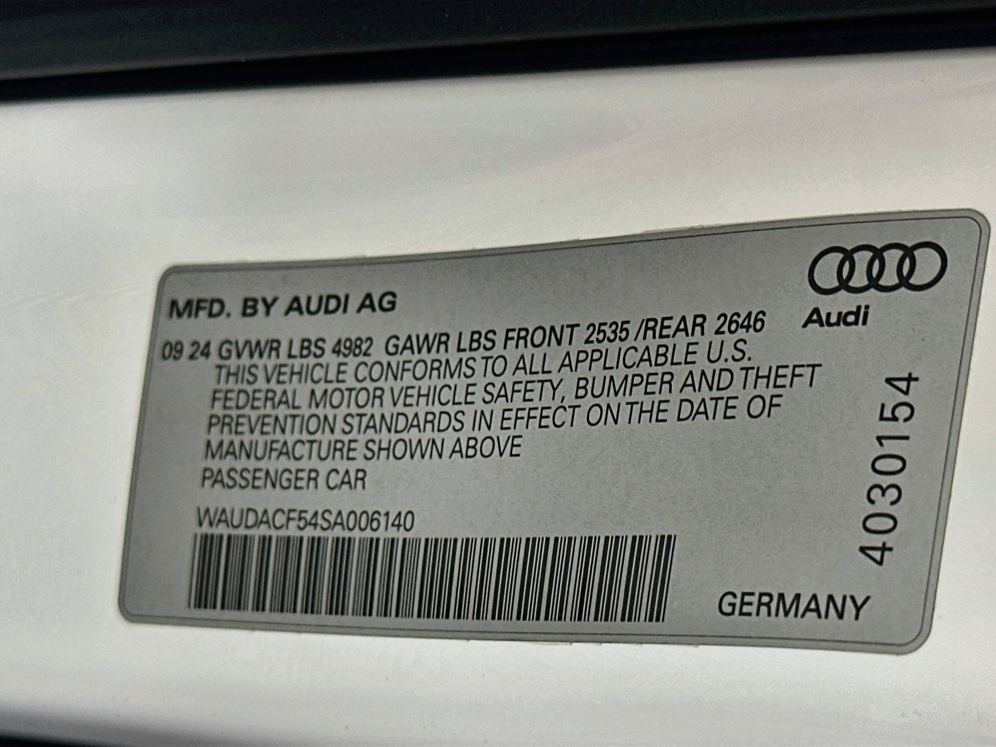 Used 2025 Audi A5 2.0T Premium Plus AWD/4WD image 12
