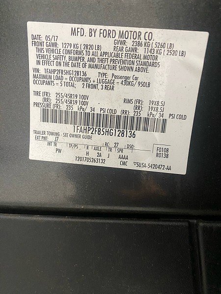 Used 2017 Ford Taurus Limited w/ Driver Assist Package image 27