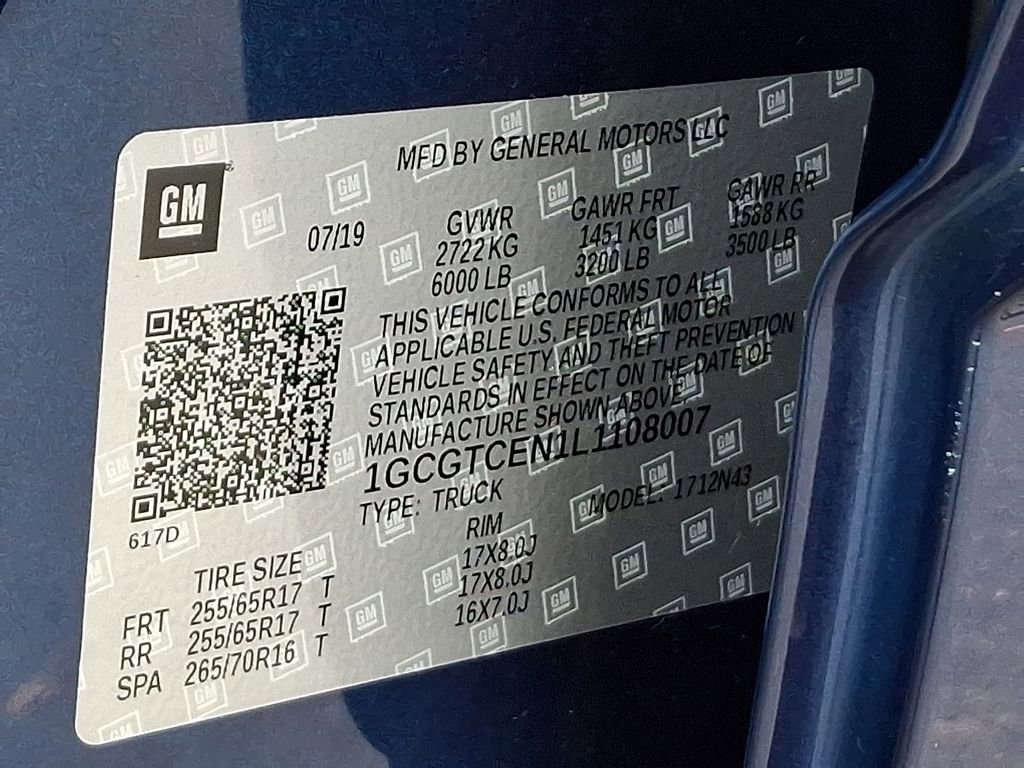 Used 2020 Chevrolet Colorado LT w/ LT Convenience Package AWD/4WD image 28