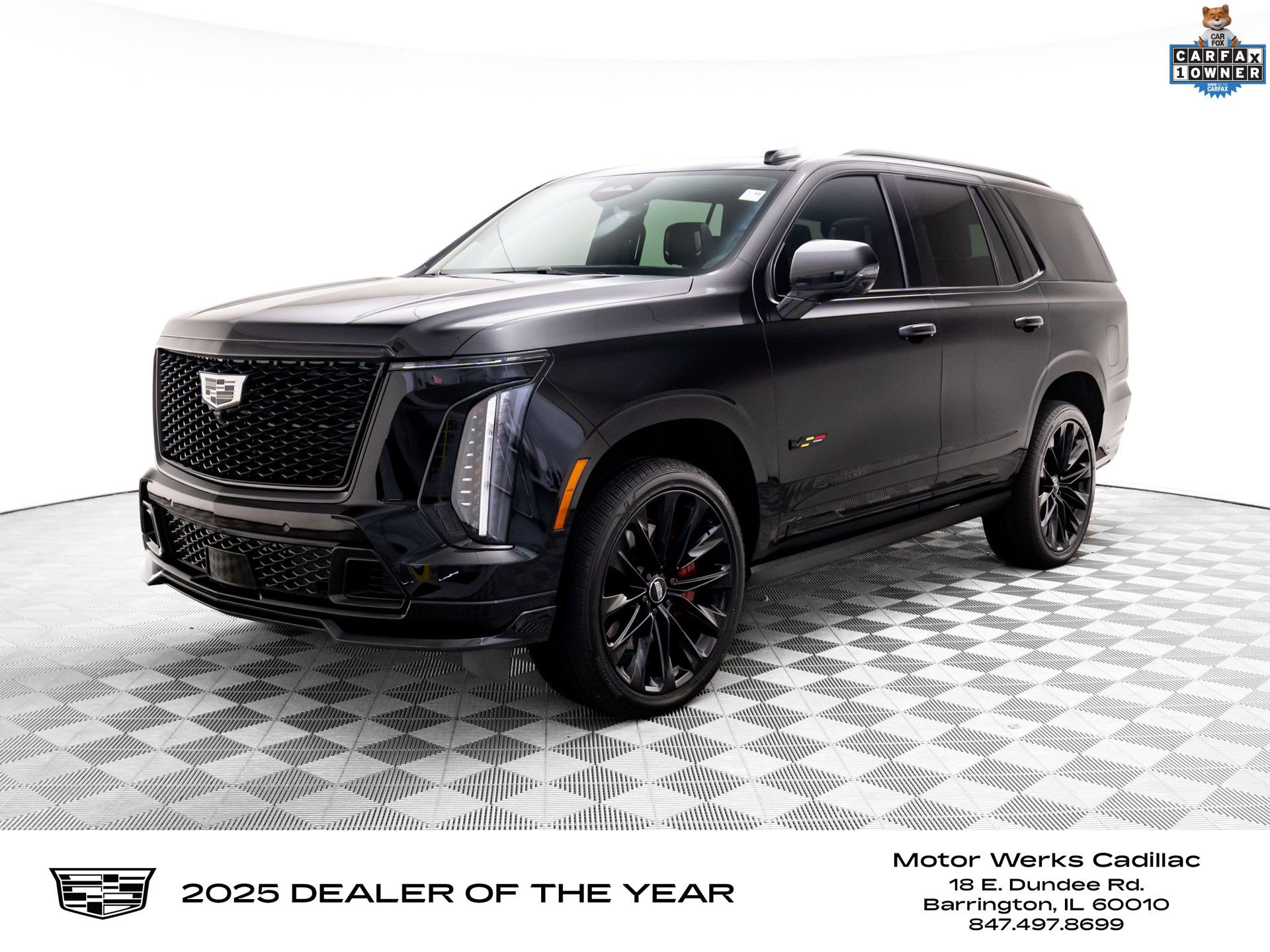 Certified 2025 Cadillac Escalade V w/ LPO, ONYX Package