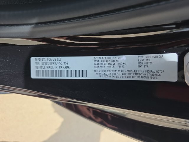 Used 2025 Dodge Charger Daytona R/T w/ Quick Order Package 25M R/T AWD/4WD image 27