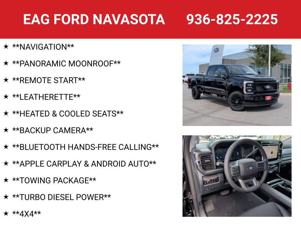 New 2027 Ford F350 Lariat w/ Black Appearance Package AWD/4WD image 4