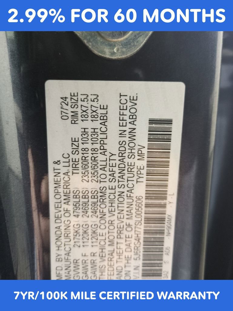 Certified 2025 Honda CR-V EX-L image 17