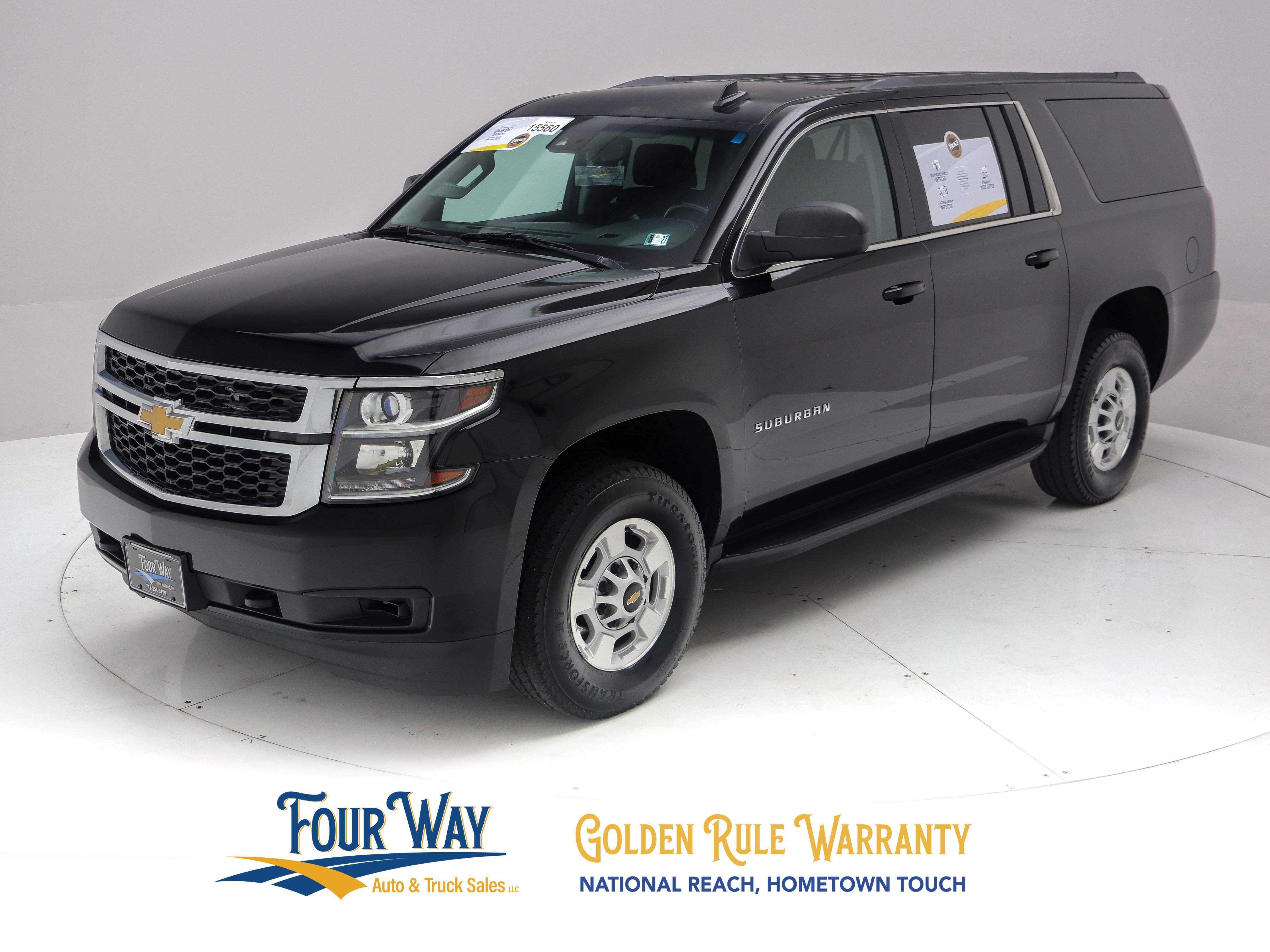 Used 2017 Chevrolet Suburban 3500 LS w/ Driver Alert Package AWD/4WD image 8
